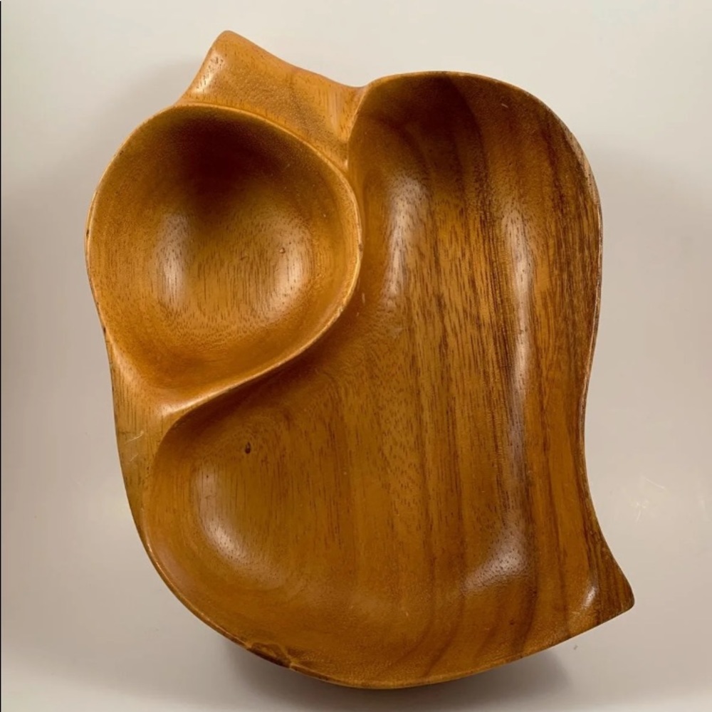 Monkey Pod Serving Bowl